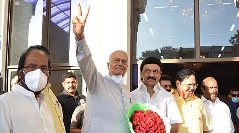 'மதச்சார்பின்மை மீது நம்பிக்கை கொண்ட மாநில அரசுக்கு பாதுகாப்பில்லை' - யஷ்வந்த் சின்ஹா குற்றச்சாட்டு