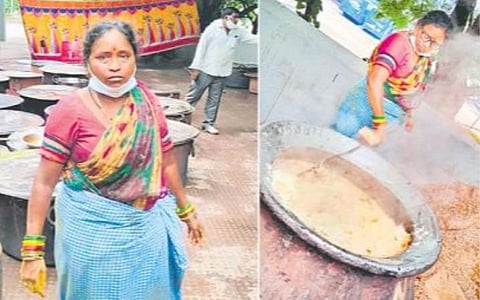 பாஜக செயற்குழுவில் பங்கேற்க வரும் பிரதமர் மோடிக்கு தெலங்கானா உணவுகளை செய்து அசத்த உள்ள யாதம்மாள்