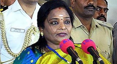 புதுச்சேரி துணை நிலை ஆளுநர் தமிழிசை | கோப்புப் படம்.