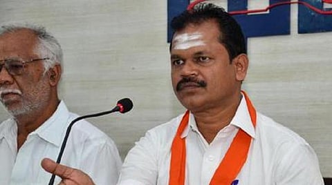 இந்து மக்கள் கட்சி நிறுவனர் அர்ஜூன் சம்பத் | கோப்புப் படம்