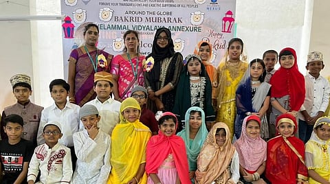 சென்னையின் தனியார் பள்ளியில் பக்ரீத் கொண்டாட்டம்: மாணவர்களுக்கு மதநல்லிணக்கச் சொற்பொழிவு