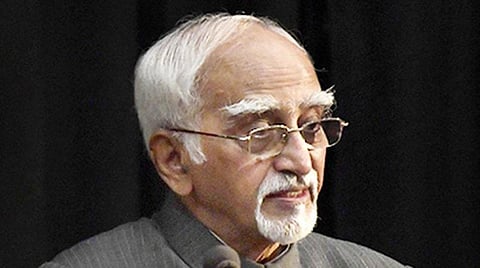 "பதவியில் இருந்தபோது உளவு பார்க்கவில்லை" - பா.ஜ.க குற்றச்சாட்டுக்கு அன்சாரி பதில்