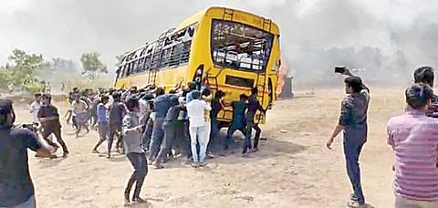 சின்னசேலம் மாணவி உயிரிழப்பு விவகாரம் - திட்டமிட்ட கலவரம் என உயர் நீதிமன்ற நீதிபதி கருத்து
