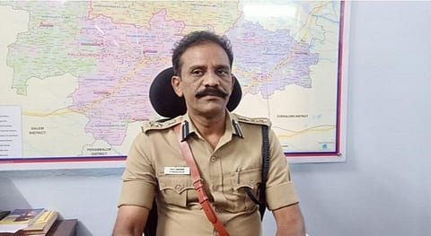கள்ளக்குறிச்சி புதிய மாவட்ட காவல் கண்காணிப்பாளராக பகலவன் பொறுப்பேற்றார்.