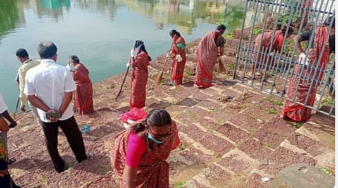 சென்னையில் தீவிர தூய்மைப் பணி; 128 மெட்ரிக் டன் கட்டிடக் கழிவுகள் அகற்றம்