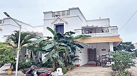 இலங்கையை சேர்ந்த நபர் தங்கியிருந்த வீடு.