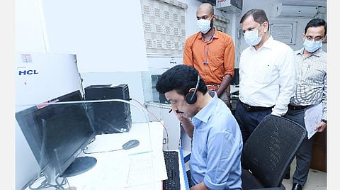 மழை பாதிப்பு: நள்ளிரவில் அவரச கட்டுப்பாட்டு மையத்தில் முதல்வர் ஸ்டாலின் ஆய்வு