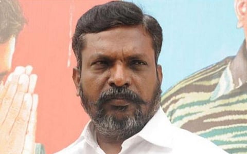 “வீட்டுக்கு வீடு தேசியக்கொடி ஏற்றச் சொல்வதில் கார்ப்பரேட் அனுசரணை” - திருமாவளவன்