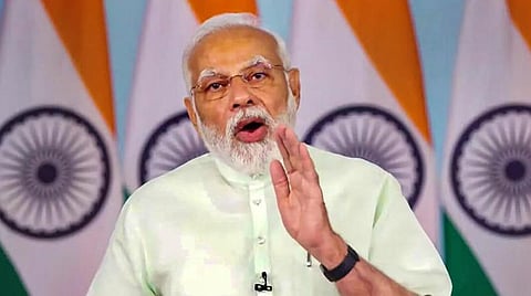 இலவசங்கள் நமது குழந்தைகளின் உரிமையை பறித்து, நாட்டின் முன்னேற்றத்தைத் தடுக்கும் - பிரதமர் மோடி பேச்சு