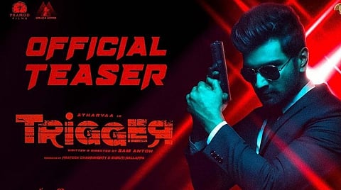 ஆக்ஷனில் மிரட்டும் அதர்வா: வெளியானது Trigger டீசர்
