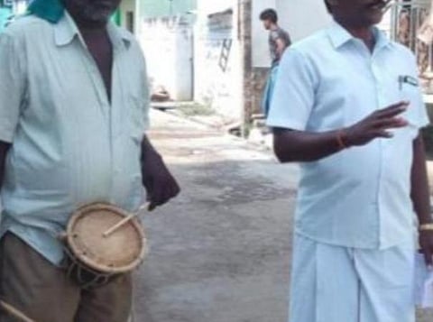 'தண்டோரா' பணியில் ஈடுபட்டுள்ளவர்களுக்கு மாற்று ஏற்பாடுகள் - மாவட்ட ஆட்சியர்களுக்கு தமிழக அரசு அறிவுறுத்தல்