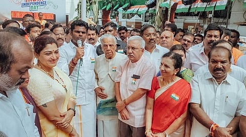 லஞ்சத்தை ஒழிக்கவும், குடும்ப அரசியலை அப்புறப்படுத்தவும் பாஜக கடுமையாக உழைக்கும்: அண்ணாமலை