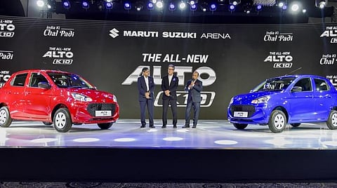 இந்தியாவில் அறிமுகமானது மாருதி சுசுகி ஆல்டோ கே10 - 2022 மாடல் கார்: விலை உள்ளிட்ட விவரம்