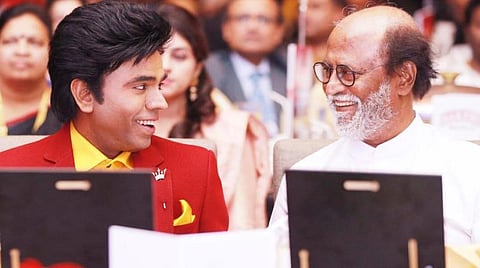 லெஜண்ட் சரவணனுடன் ரஜினிகாந்த் - வைரலாகும் ட்வீட்