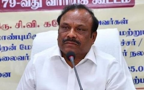 கட்டுமானத் தொழிலாளர்களுக்கு பயிற்சி அளிக்க மாவட்டம்தோறும் பயிற்சி மையங்கள்: அமைச்சர் சி.வி.கணேசன் அறிவிப்பு