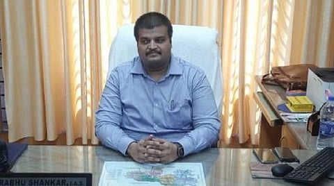 கரூர் ஆட்சியர் பிரபுசங்கர் | கோப்புப் படம்