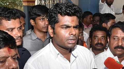 தமிழக பாஜக தலைவர் அண்ணாமலை