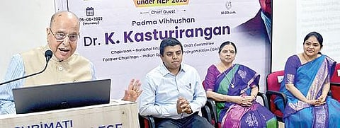 புதிய தேசிய கல்விக் கொள்கை உருவாக்கப்பட்டது ஏன்? - வரைவுக் குழு தலைவர் விளக்கம்