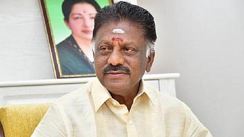ஓ.பன்னீர்செல்வம் | கோப்புப் படம்