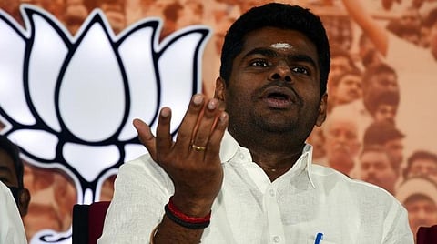 பாஜக சாதனைக்கு ‘திராவிட மாடல்’ ஸ்டிக்கர்: அண்ணாமலை குற்றச்சாட்டு