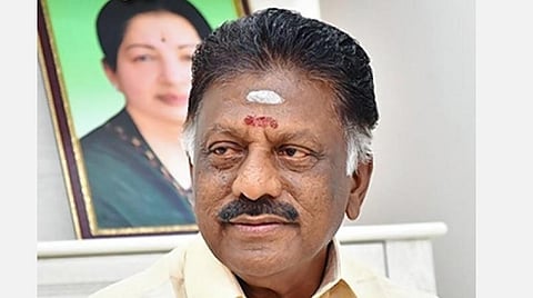 கோப்புப் படம்: ஓ.பன்னீர்செல்வம்