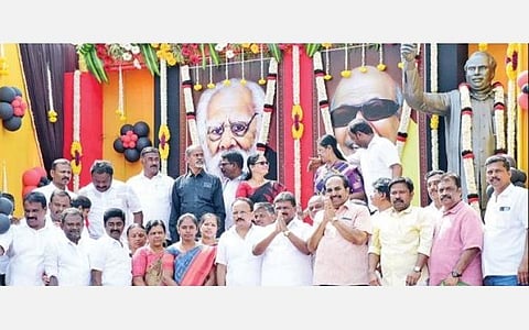 கோவை மாவட்ட திமுக செயலாளர்கள் பொறுப்பேற்பு
