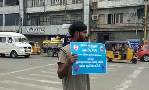 இளைஞர் பைக் சாகசம் செய்த இடத்திலேயே விழிப்புணர்வு பிரச்சாரம் செய்ய நீதிபதி உத்தரவு