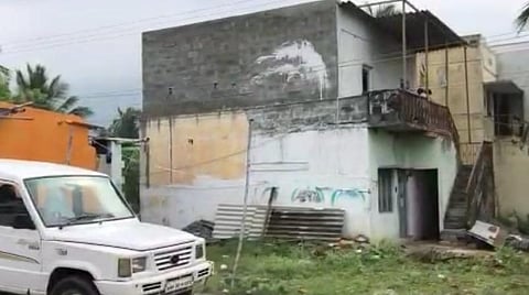 என்ஐஏ அதிகாரிகள் ஆய்வு செய்த வீடு