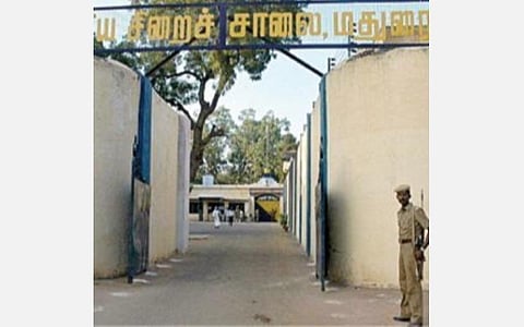 மதுரை மத்திய சிறைச் சாலை.கோப்புப்படம்