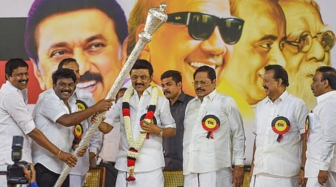 திமுக பொதுக் குழு கூட்டத்தில் முதல்வர் ஸ்டாலின்