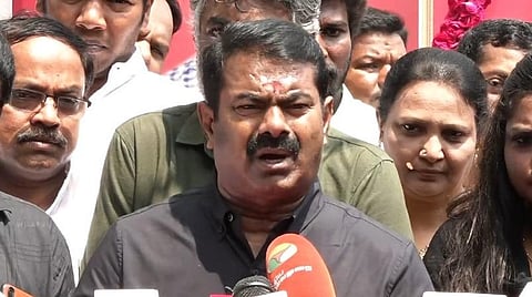 சீமான் | கோப்புப்படம்