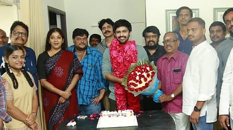 இயக்குநர் விக்ரமன் மகன் நடிக்கும் படத்தின் படப்பிடிப்பு தொடக்கம்
