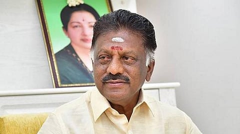 ஓ.பன்னீர்செல்வம் | கோப்புப்படம்