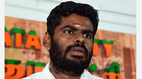 பாஜக மாநிலத் தலைவர் அண்ணாமலை | கோப்புப் படம்