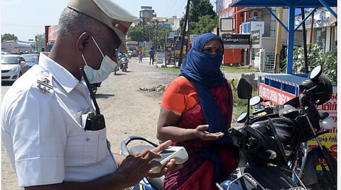 திருத்தப்பட்ட மோட்டார் வாகன சட்டத்தின் அடிப்படையில் இன்று முதல் அபராதம் - சென்னை காவல்துறை அறிவிப்பு