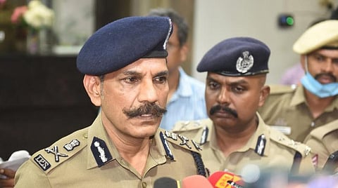 கோவையில் நேற்று செய்தியாளர்களுக்கு பேட்டியளித்த டிஜிபி சைலேந்திர பாபு. படம் ஜெ.மனோகரன்