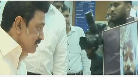 பேரிடர் கட்டுப்பாட்டு மையத்தில் ஆய்வு செய்த முதல்வர்