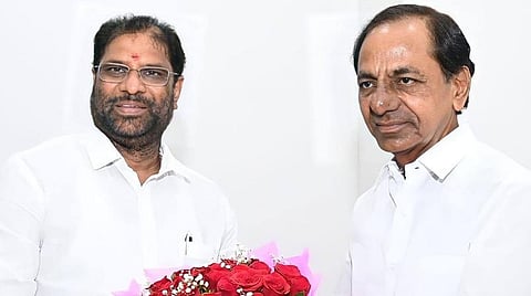 தெலங்கானாவில் டிஆர்எஸ் எம்.பி. வீட்டில் சோதனை