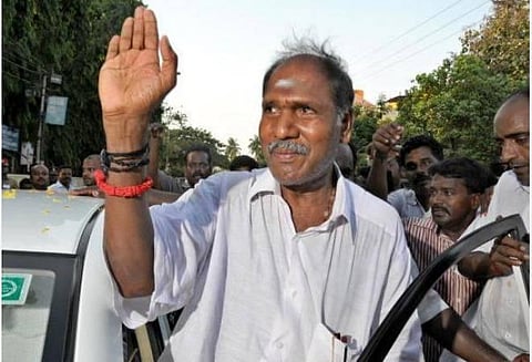 புதுவை முதல்வர் ரங்கசாமி