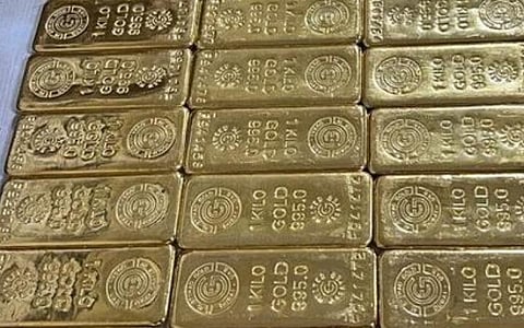 சென்னை விமான நிலையத்தில் 10 கிலோ தங்கம் பறிமுதல்