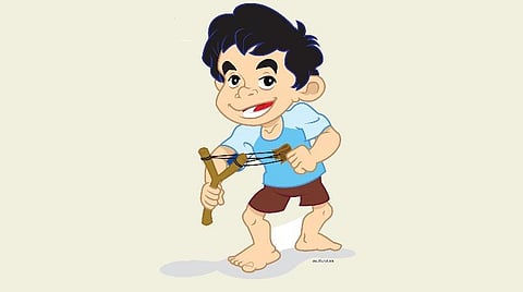 கதை: ஆனந்த் வீசிய கல்!