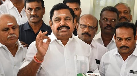 எடப்பாடி பழனிசாமி | கோப்புப் படம்