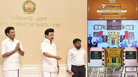 வாரணாசியில் மகாகவி பாரதியார் சிலை: முதல்வர் ஸ்டாலின் திறந்துவைத்தார்