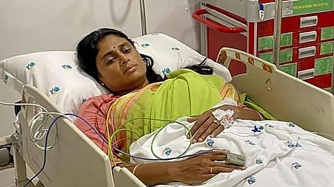 மருத்துவமனையில் அனுமதிக்கப்பட்ட ஷமர்மிளா