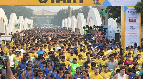 ரூ.20 லட்சம் பரிசுத் தொகையுடன் சென்னை மாரத்தான்