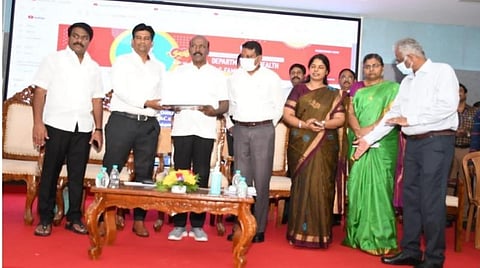 நலம் 365 என்ற யூடியூப் சேனலை தொடங்கி வைத்த அமைச்சர் மா.சுப்பிரமணியன்