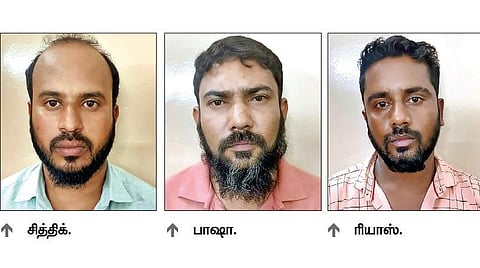 வேலூரில் வழிப்பறி வழக்கில் மூன்று பேர் கைது