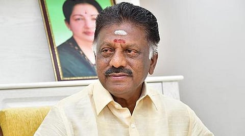 ஓ.பன்னீர்செல்வம் | கோப்புப்படம்
