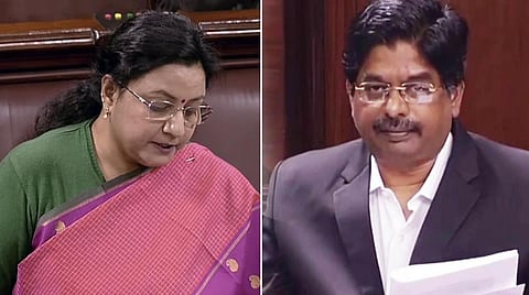 கனிமொழி என்.வி.என்.சோமு மற்றும் வில்சன் | கோப்புப் படம்