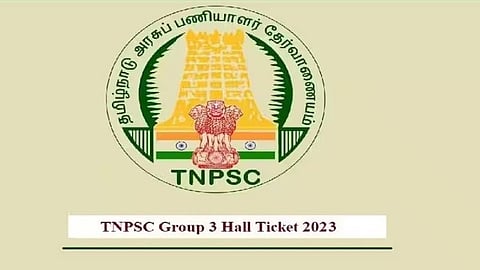 குரூப் 3 தேர்வுக்கான ஹால்டிக்கெட் வெளியீடு